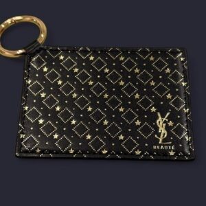 YSL Beaute Black and Gold Mirror